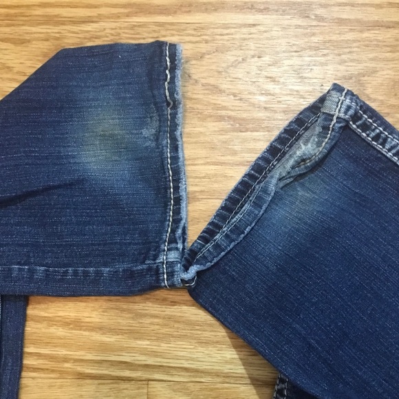 Women's Distressed Silver pioneer jeans - Picture 4 of 5